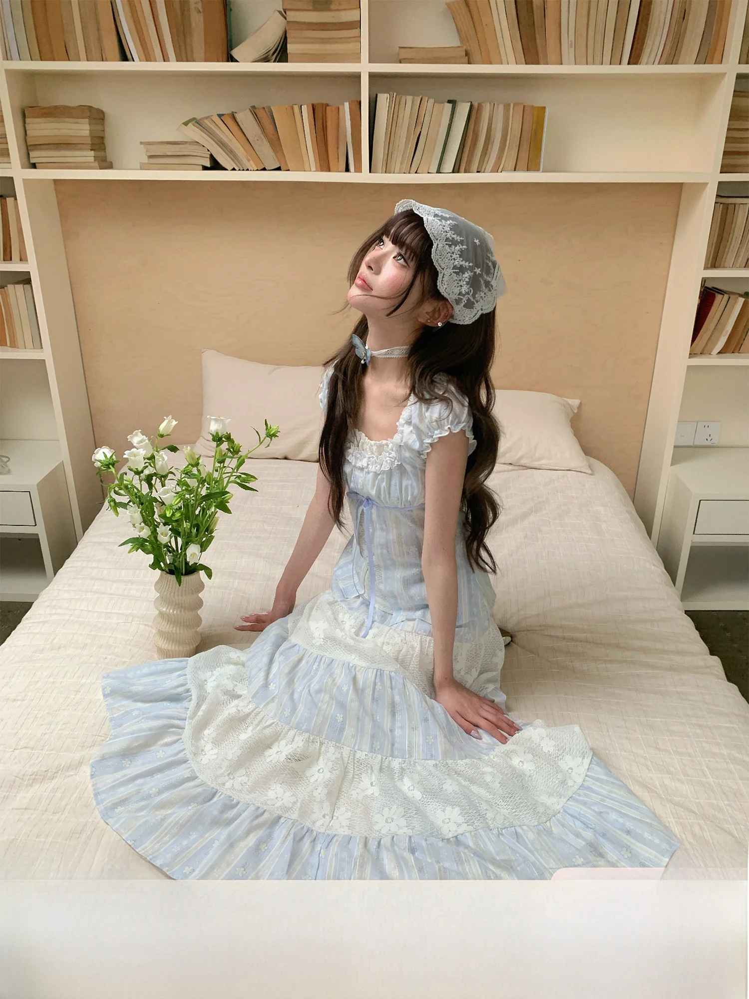 Ruan Ruan Sea Salt Thousand Layer Gentle Wind Lace Flower Embroidery Dress Women Slim Square Collar Set Dress Sweet Style a L...
Ruan Ruan Sea Salt Thousand Layer Gentle Wind Lace Flower Embroidery Dress Women Slim Square Collar Set Dress Sweet Style a L...