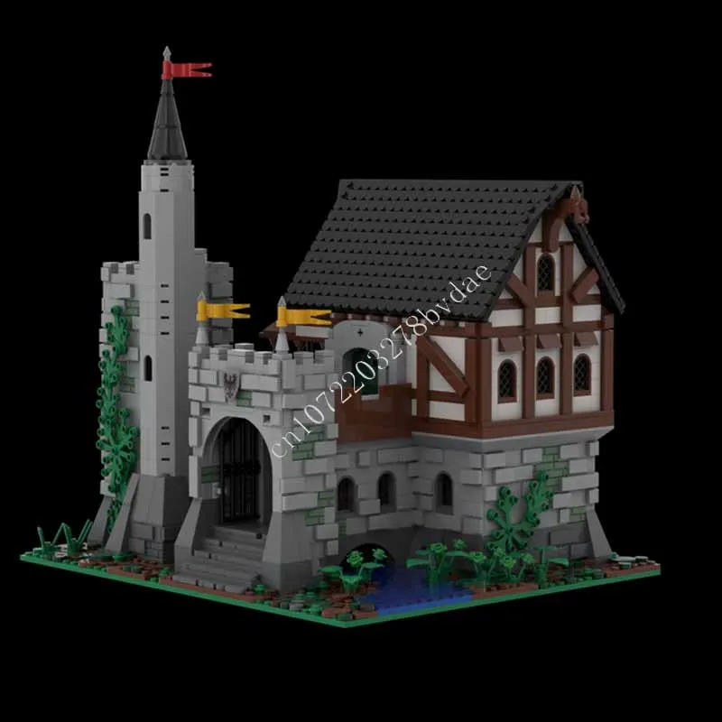 3790 шт. Brooke Manor MOC креативная модель с видом на улицу, строительные блоки, архитектура, образовательная сборка, модель «сделай сам», игрушки, подарки
3790 шт. Brooke Manor MOC креативная модель с видом на улицу, строительные блоки, архитектура, образовательная сборка, модель «сделай сам», игрушки, подарки