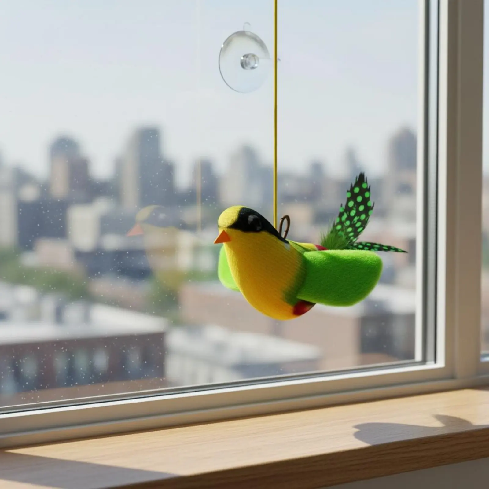 Chirping Avian Feline Toy Safe Materials Motion Activated Avian Toy Natural Feathers for Felines
Chirping Avian Feline Toy Safe Materials Motion Activated Avian Toy Natural Feathers for Felines