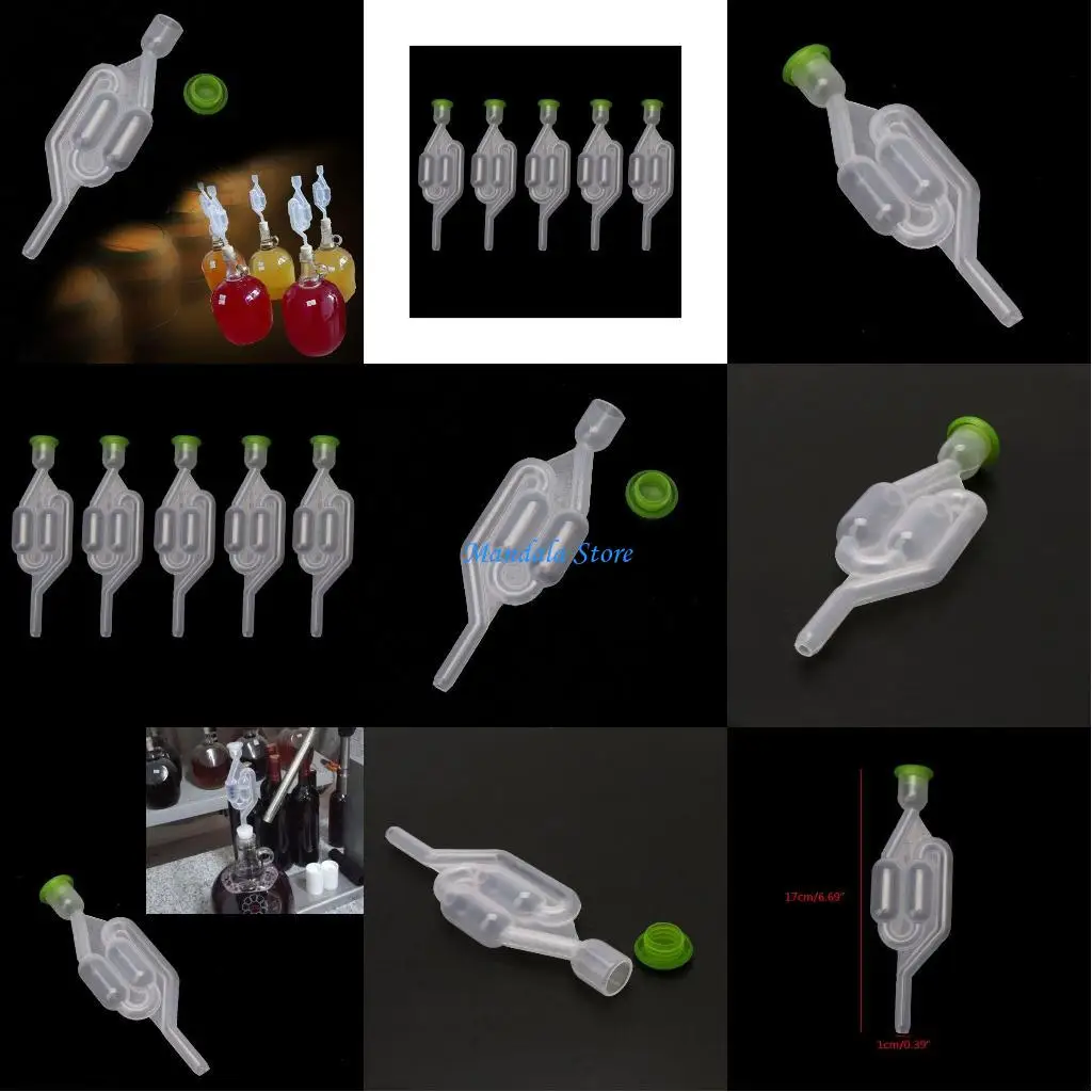 U2JC 5 Pcs Twin Bubble Fermentation for Wine Making and Beer Making
U2JC 5 Pcs Twin Bubble Fermentation for Wine Making and Beer Making