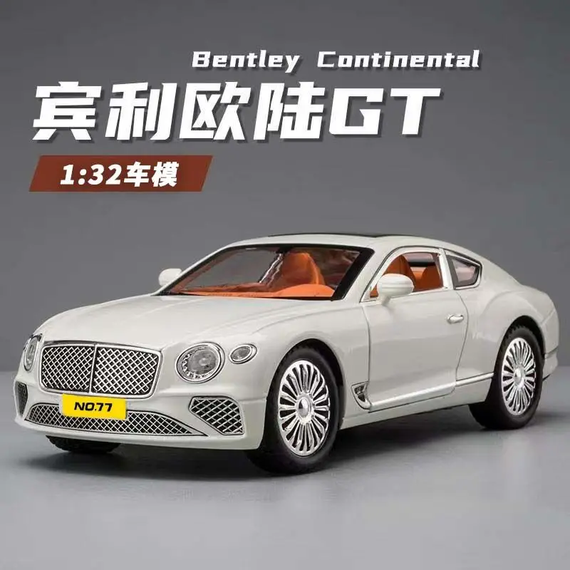 1:32 Bentley Continental GT Diecast Alloy Luxury Car Model with Openable Doors for Classic Car Collectors and Hobby Display
1:32 Bentley Continental GT Diecast Alloy Luxury Car Model with Openable Doors for Classic Car Collectors and Hobby Display