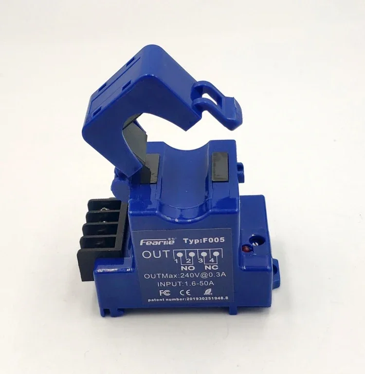 F005 AC normally open and normally closed dual group current transformer induction relay dry contact switch signal rail
F005 AC normally open and normally closed dual group current transformer induction relay dry contact switch signal rail