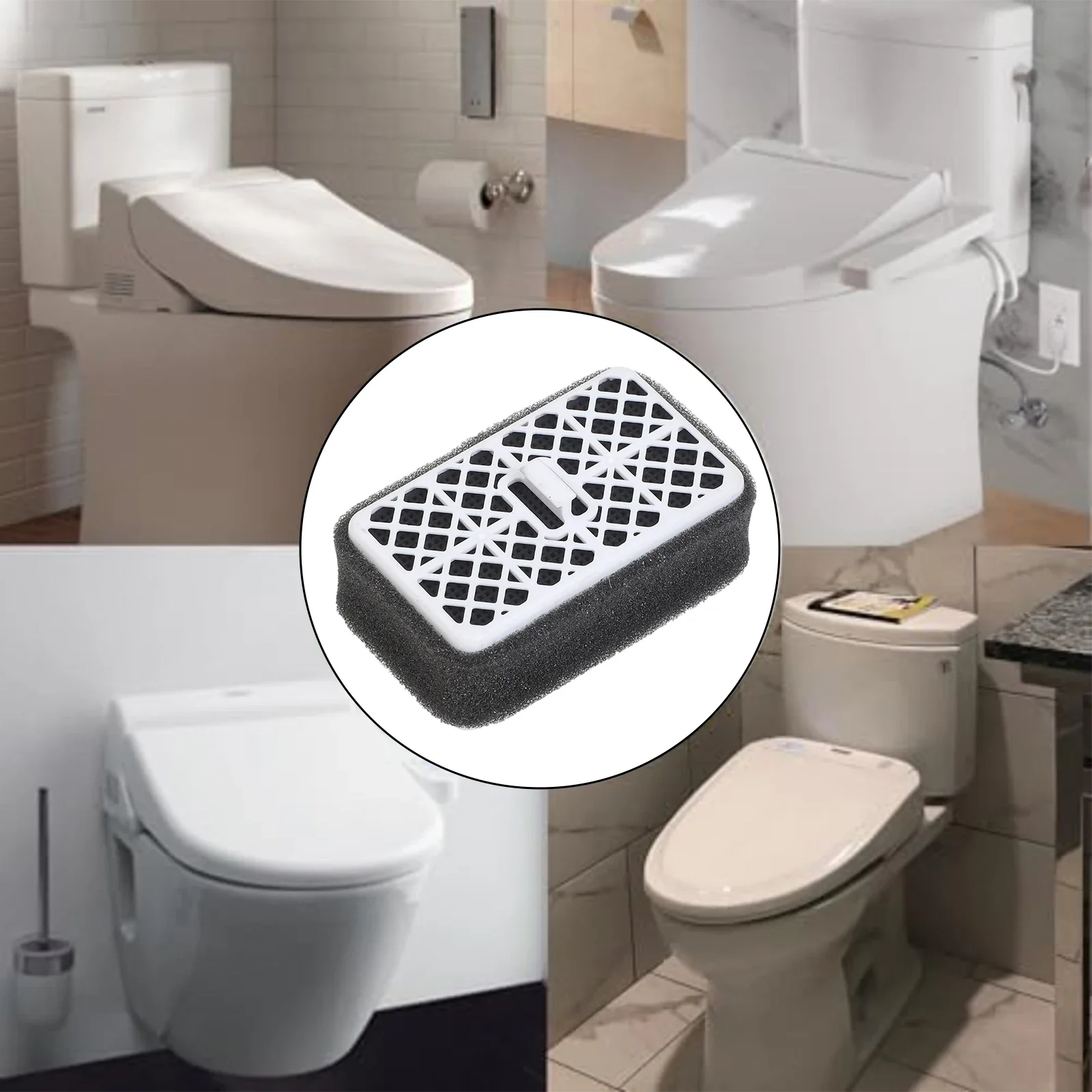 Deodorizing Filter Toilet Air Purifier Filter Bathroom Air Freshening Larger Filtration Size For S300 Easy To Install Air Filter
Deodorizing Filter Toilet Air Purifier Filter Bathroom Air Freshening Larger Filtration Size For S300 Easy To Install Air Filter