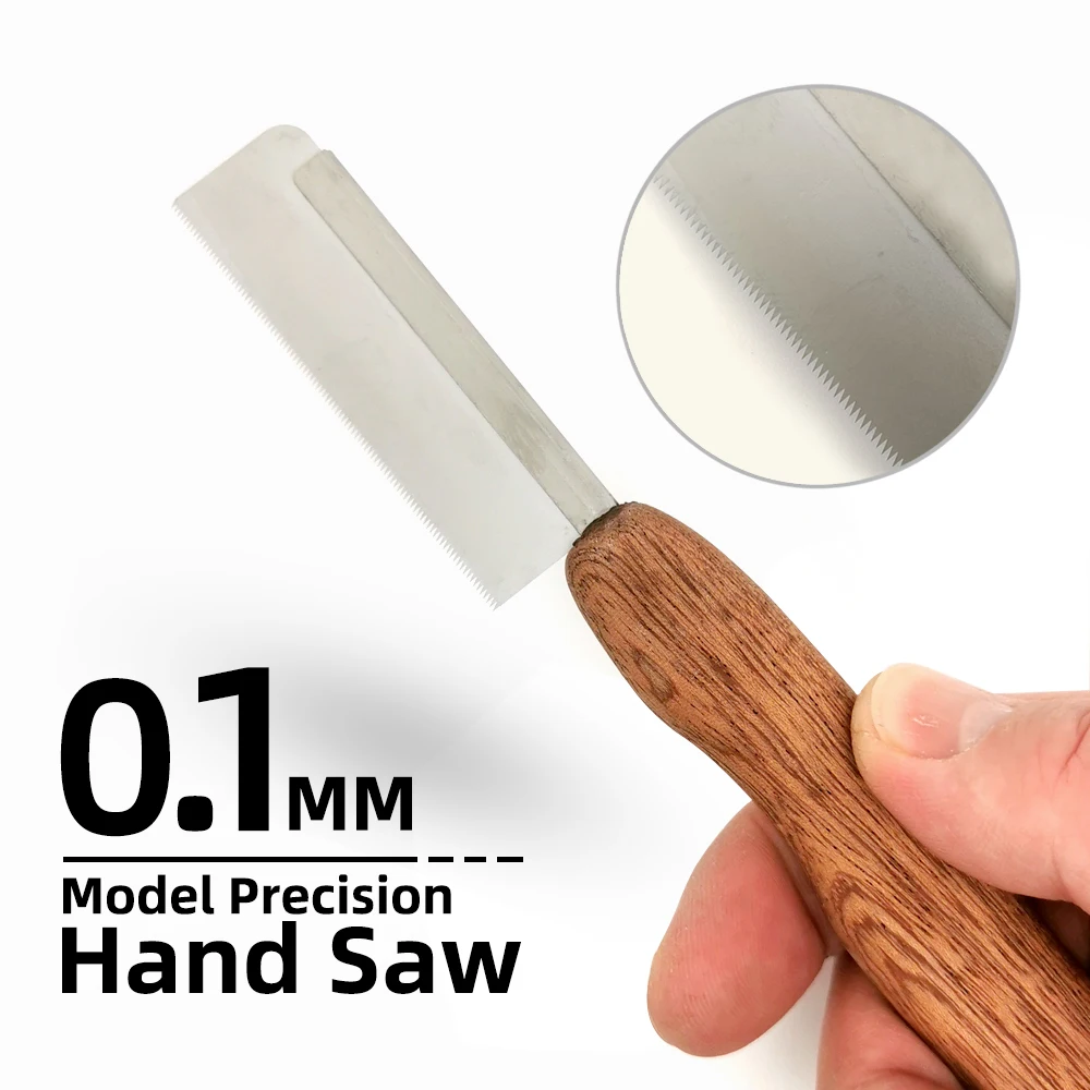 Precision Hand Saw 0.1mm Thickness Ultra-Thin Blade for Tight Cuts on Flat Surfaces Surface Nitride Treatment Model Retrofit
Precision Hand Saw 0.1mm Thickness Ultra-Thin Blade for Tight Cuts on Flat Surfaces Surface Nitride Treatment Model Retrofit