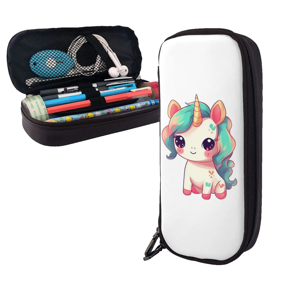 Милый мультяшный единорог кожаный пенал держатель для ручек канцелярские принадлежности коробка для ручек пенал для студентов подарки
Милый мультяшный единорог кожаный пенал держатель для ручек канцелярские принадлежности коробка для ручек пенал для студентов подарки
