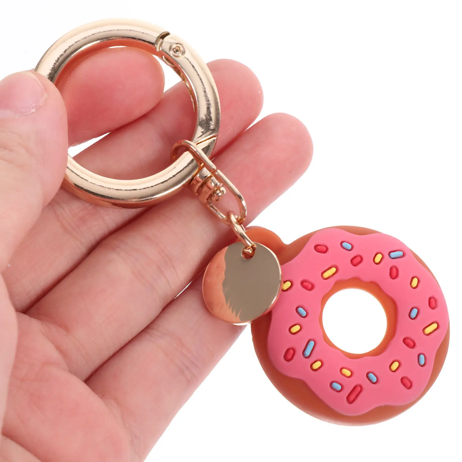 1Pcs Doughnut-Shaped Silicone Case Anti-Scratch Wear-Resistant Protective Cover for Tracer Keychain Pet Bag
1Pcs Doughnut-Shaped Silicone Case Anti-Scratch Wear-Resistant Protective Cover for Tracer Keychain Pet Bag