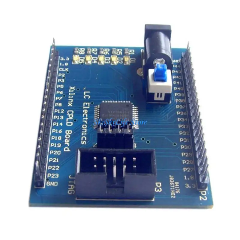 E65E Portable Testing XC2C32A CPLD Development Board With Customizable Functions And Expansion Features For Educational Use