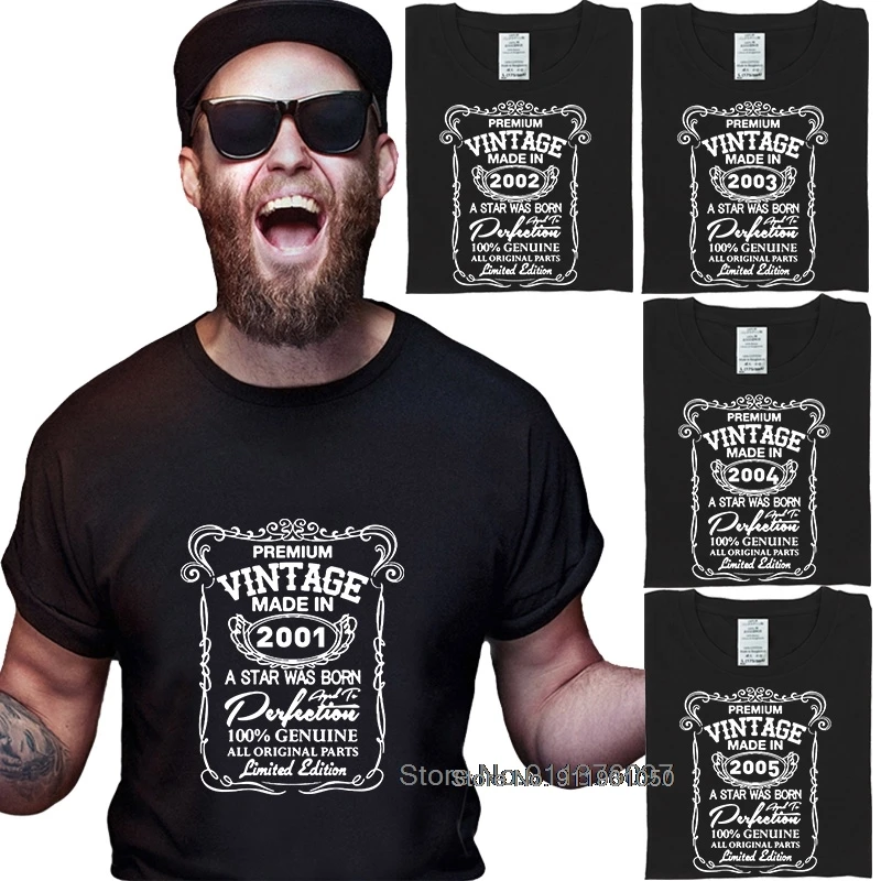 European And American Style Student Class Fashion Mens T Shirts Novelty 2001 2005 Years Digital Printing Cotton Loose Friend
European And American Style Student Class Fashion Mens T Shirts Novelty 2001 2005 Years Digital Printing Cotton Loose Friend