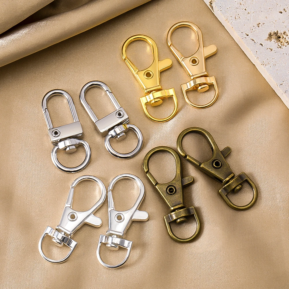 5/10pcs/lot Lobster Clasp Hooks Keychain Alloy Clasps Connector For DIY Jewelry Making Findings Key Chain Supplies Accessories
5/10pcs/lot Lobster Clasp Hooks Keychain Alloy Clasps Connector For DIY Jewelry Making Findings Key Chain Supplies Accessories