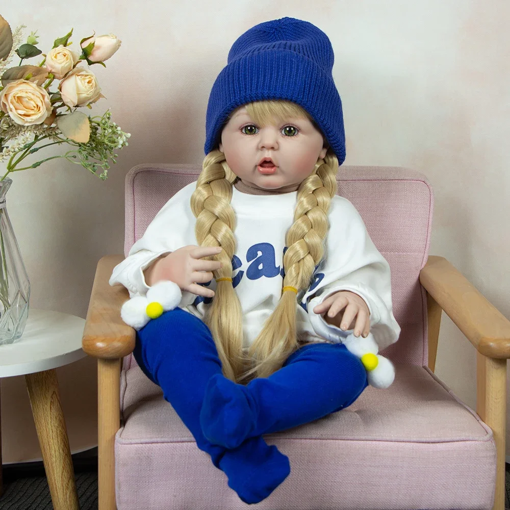 24 Inch 60 cm Erin Reborn Dolls Cloth Body Realistic Likable Girl Baby Doll For Sale Doll Kid Birthday Xmas Gifts
24 Inch 60 cm Erin Reborn Dolls Cloth Body Realistic Likable Girl Baby Doll For Sale Doll Kid Birthday Xmas Gifts