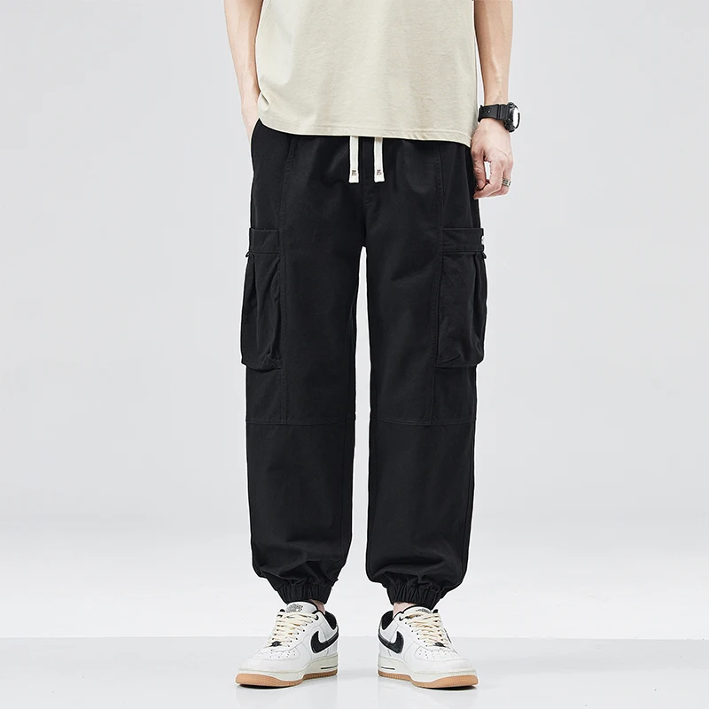 American casual work pants men's multi pocket loose straight leg long pants men's autumn youth trendy brand work pants men
American casual work pants men's multi pocket loose straight leg long pants men's autumn youth trendy brand work pants men
