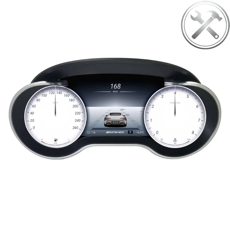 MEKEDE 12.3inch LINUX System Multilingual Wireless Car‑play HD LCD Digital Dashboard Speedometer Auto Parts for R ML GLE 2006-
MEKEDE 12.3inch LINUX System Multilingual Wireless Car‑play HD LCD Digital Dashboard Speedometer Auto Parts for R ML GLE 2006-