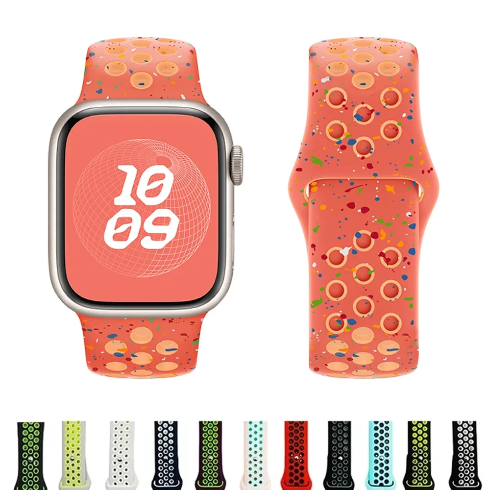 Original Silicone Strap For Apple Watch band 44mm 40mm 45mm 49mm 41mm 38mm 42mm Bracelet iWatch ultra 2 series 7 3 5 4 6 se 8 9
Original Silicone Strap For Apple Watch band 44mm 40mm 45mm 49mm 41mm 38mm 42mm Bracelet iWatch ultra 2 series 7 3 5 4 6 se 8 9