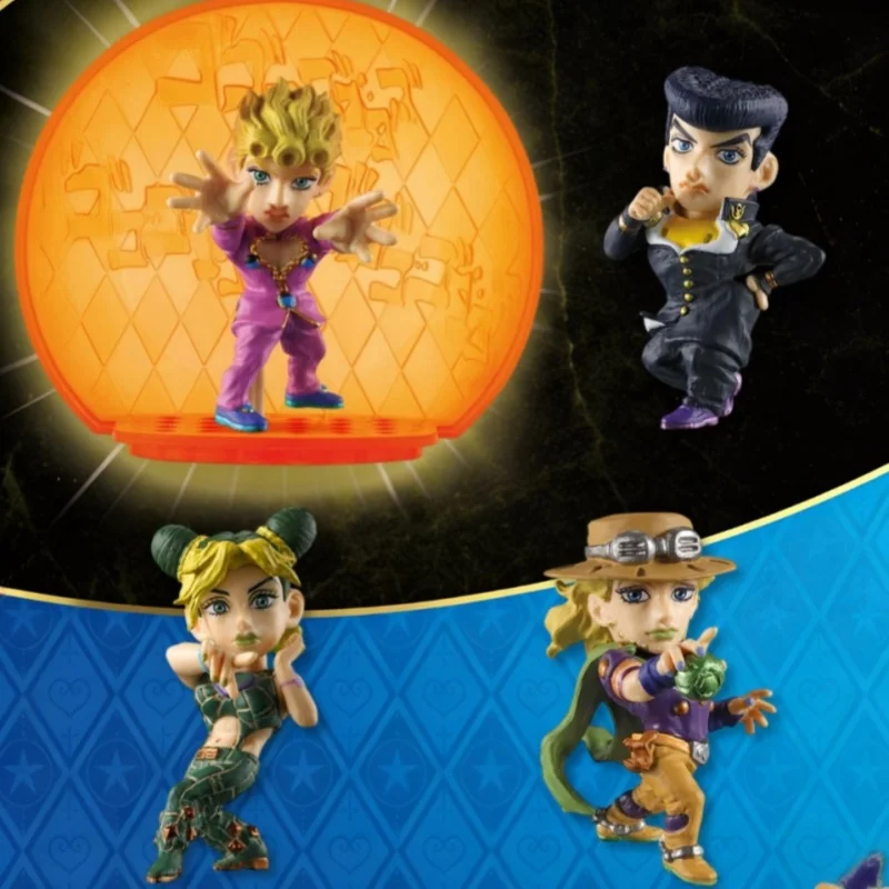 Коллекционная фигурка Bandai Jojo's Bizarre Adventure Ball Q-Version: Гиасиката, Джованна, Джолин Куджо, Гироскоп — персонажи из 2-го сезона
Коллекционная фигурка Bandai Jojo's Bizarre Adventure Ball Q-Version: Гиасиката, Джованна, Джолин Куджо, Гироскоп — персонажи из 2-го сезона