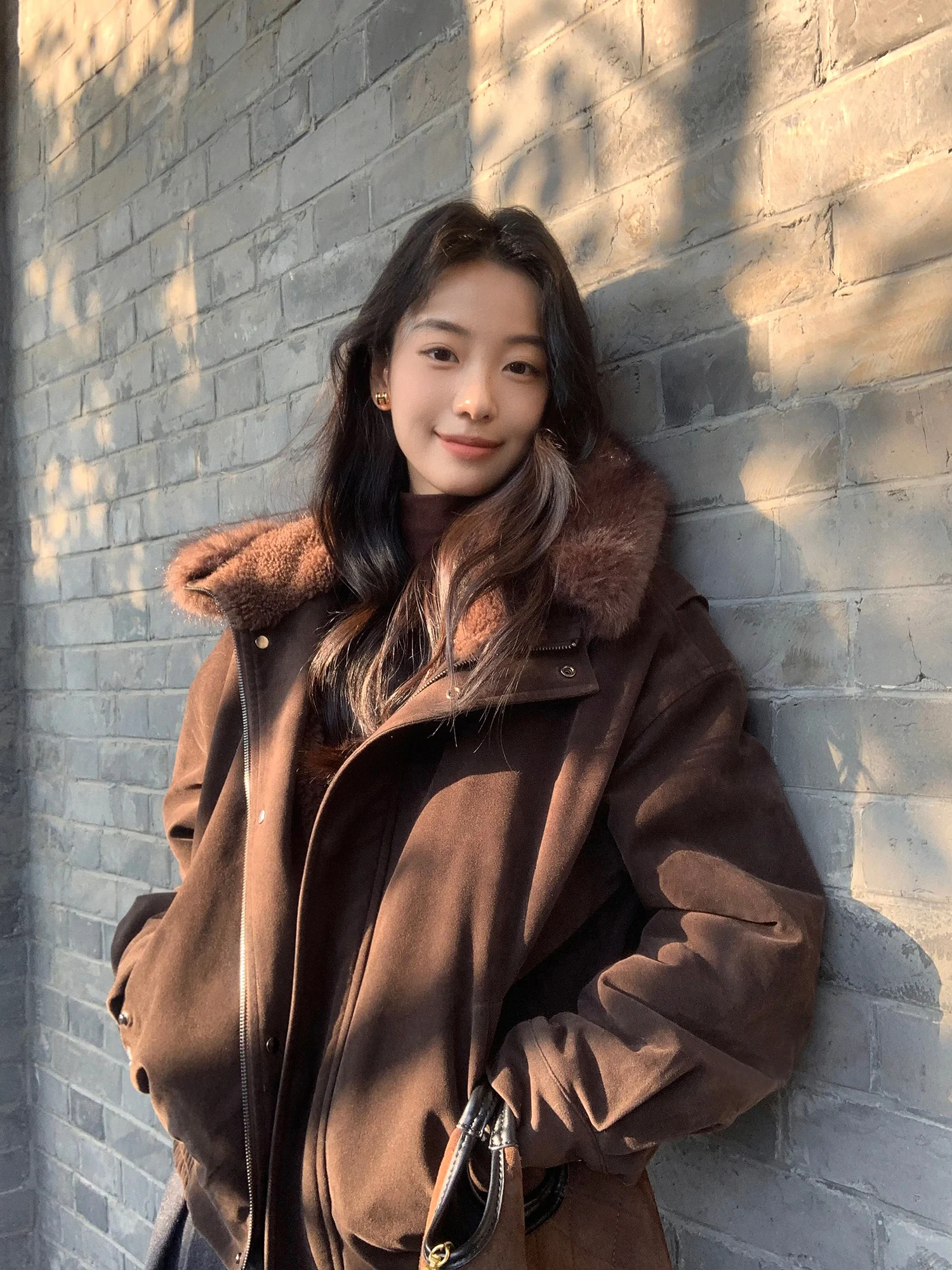 Mulvan Women's Loose Fit Hooded Jaet with Detachable Fur Collar Casual Sle Stand Version Polyester Fiber Long Sve
Mulvan Women's Loose Fit Hooded Jaet with Detachable Fur Collar Casual Sle Stand Version Polyester Fiber Long Sve