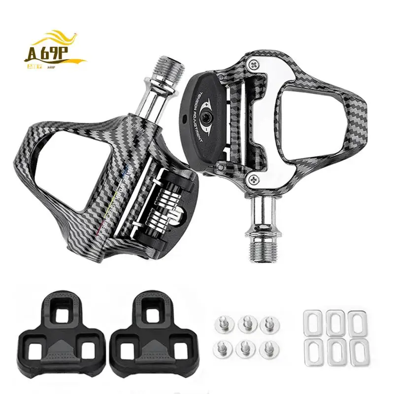 A69P-RACEWORK Сверхлегкие педали без зажимов для шоссейного велосипеда из углеродного волокна с герметичными подшипниками для систем LOOK, запирающая педа
A69P-RACEWORK Сверхлегкие педали без зажимов для шоссейного велосипеда из углеродного волокна с герметичными подшипниками для систем LOOK, запирающая педа