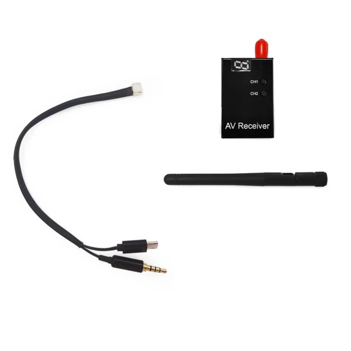 T06C-708R 5.8G 48CH Wireless Audio/Video FPV Receiver Module for RC8X Transmitter
T06C-708R 5.8G 48CH Wireless Audio/Video FPV Receiver Module for RC8X Transmitter
