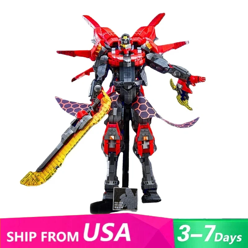 2365PCS MOC Mech Warrior Building Blocks Game Anime Figure Characters Model Assembled Toys Kids Boys Gift Collection Decoration
2365PCS MOC Mech Warrior Building Blocks Game Anime Figure Characters Model Assembled Toys Kids Boys Gift Collection Decoration