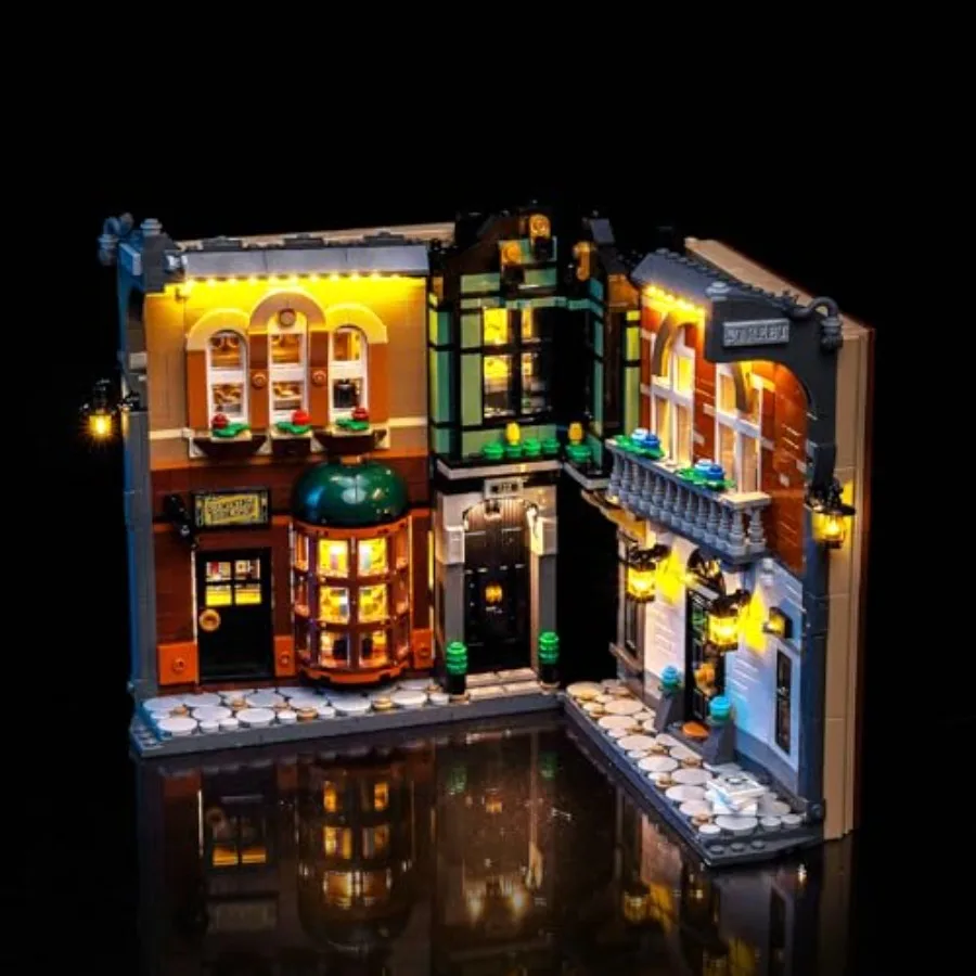Light Compatible with Lego Sherlock Holmes: Book Nook 10351 - Excluding Bricks
Light Compatible with Lego Sherlock Holmes: Book Nook 10351 - Excluding Bricks