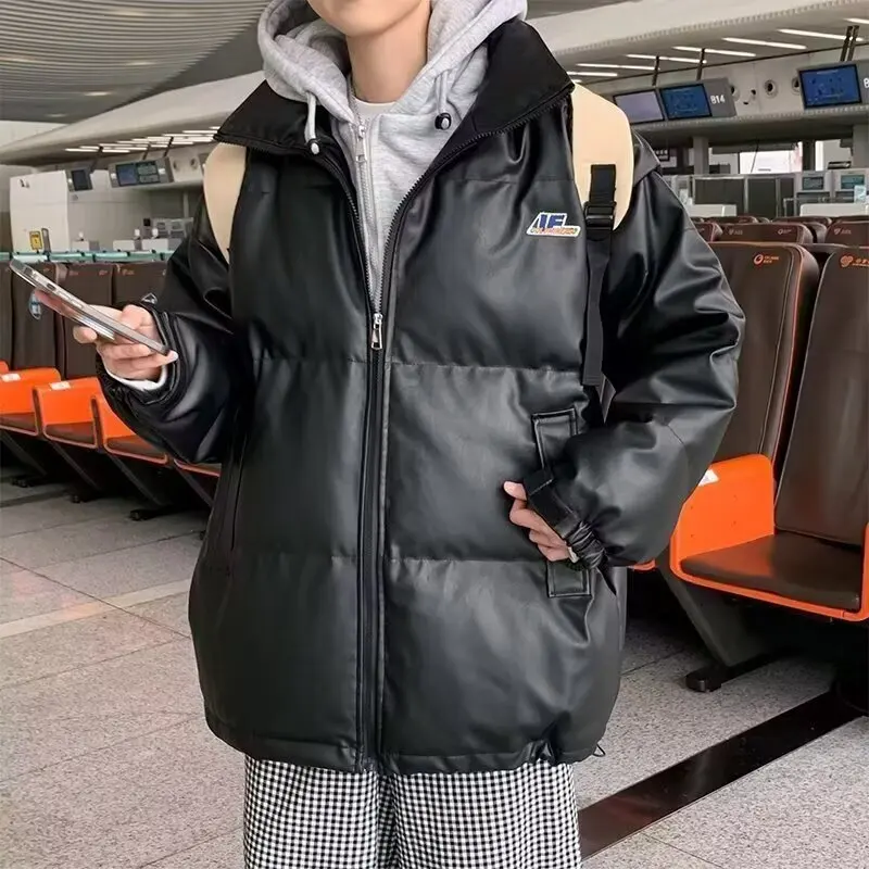 Мужская утепленная зимняя куртка из хлопка (250 фунтов), пуховик с капюшоном, теплая, морозостойкая верхняя одежда, повседневное длинное пальто из полиэстера
Мужская утепленная зимняя куртка из хлопка (250 фунтов), пуховик с капюшоном, теплая, морозостойкая верхняя одежда, повседневное длинное пальто из полиэстера