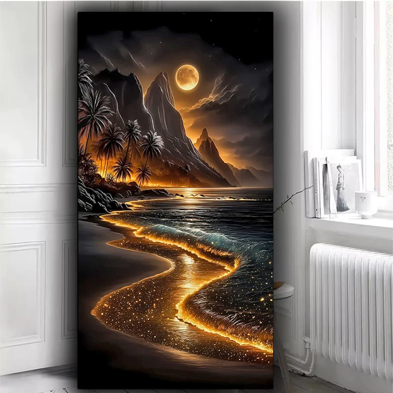 Golden Beach 5d diamond art seabeach Diy diamond painting Full Square Round Diamond mosaic Jewelry cross stitch For Home Decor
Golden Beach 5d diamond art seabeach Diy diamond painting Full Square Round Diamond mosaic Jewelry cross stitch For Home Decor