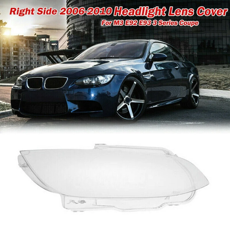 Car Clear Headlight Head Light Lamp Lens Cover For-BMW M3 E92 E93 3 Series Coupe 2006-2010
Car Clear Headlight Head Light Lamp Lens Cover For-BMW M3 E92 E93 3 Series Coupe 2006-2010