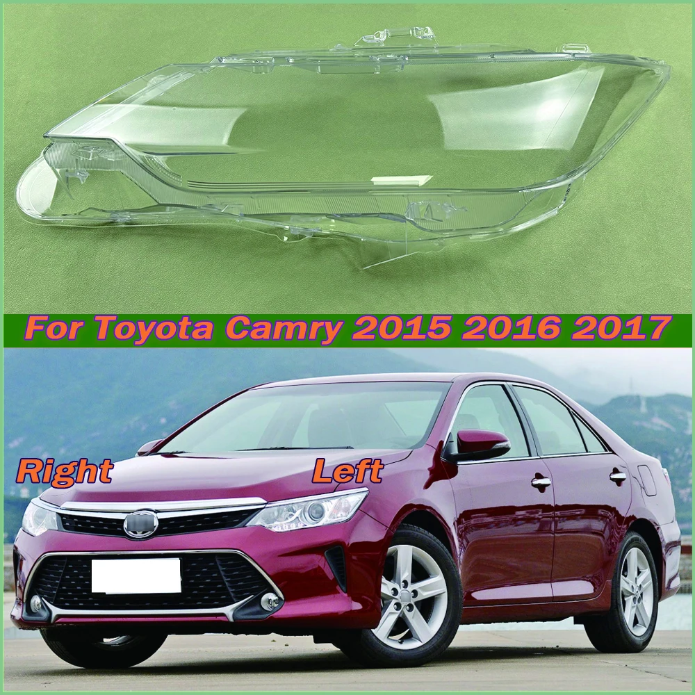 For Toyota Camry 2015 2016 2017 Headlamp Cover Lens Transparent Lamp Shade Headlight Shell Plexiglass Replace Original Lampshade
For Toyota Camry 2015 2016 2017 Headlamp Cover Lens Transparent Lamp Shade Headlight Shell Plexiglass Replace Original Lampshade