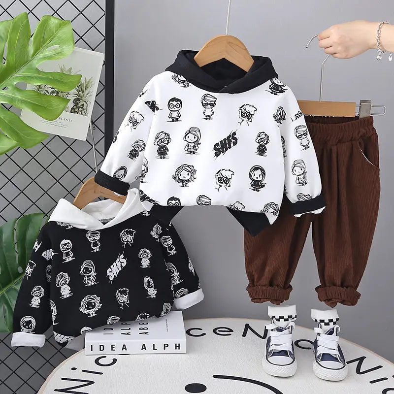 Spring Autumn Kids Boys Clothes Patchwork Hoodies Pants 2Pcs/sets Outfit Infant Sport Casual Clothing Tracksuits 0-5 Years
Spring Autumn Kids Boys Clothes Patchwork Hoodies Pants 2Pcs/sets Outfit Infant Sport Casual Clothing Tracksuits 0-5 Years