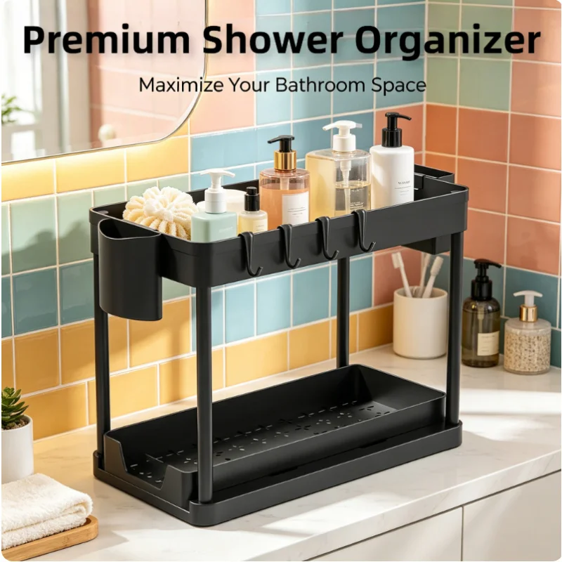 2 Tier Pull Out Under Sink Organizer Sliding Drawer Space Saving Storage Shelf for Kitchen Bathroom Pantry Laundry Room Cabinet
2 Tier Pull Out Under Sink Organizer Sliding Drawer Space Saving Storage Shelf for Kitchen Bathroom Pantry Laundry Room Cabinet