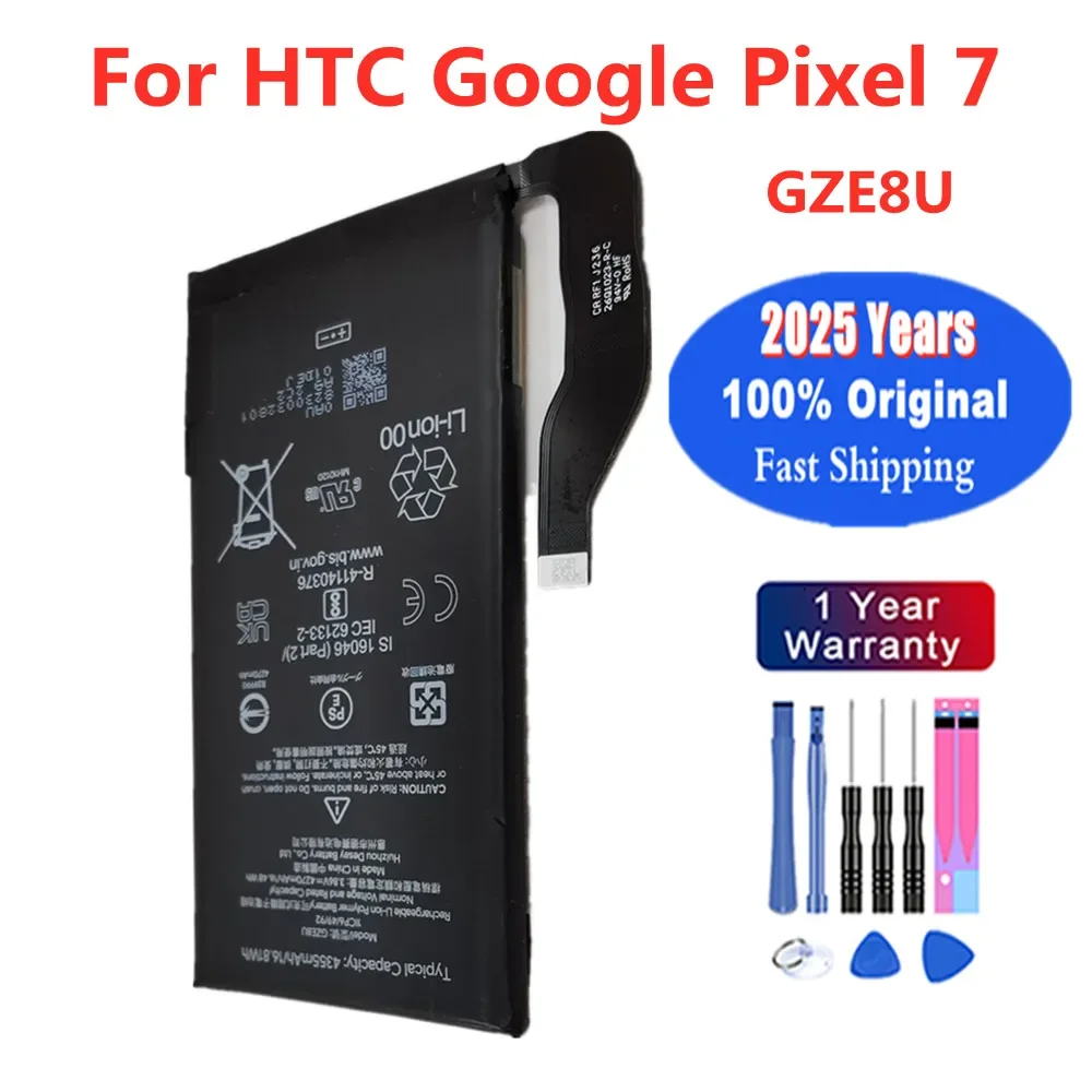 2025 Years GZE8U Original Battery For HTC Google Pixel 7 Pixel7 GQML3 GVU6C Phone Batteries 4355mAh Fast Shipping
2025 Years GZE8U Original Battery For HTC Google Pixel 7 Pixel7 GQML3 GVU6C Phone Batteries 4355mAh Fast Shipping