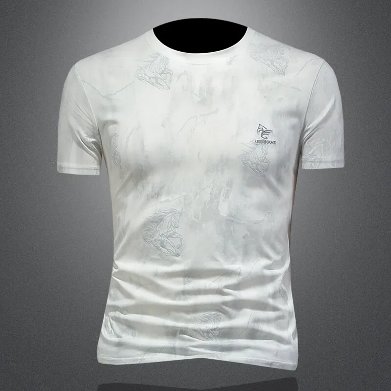 Summer 2026 New Sle Men's T-irt Slim Fit Polyester Fiber Faion Urban Casual round Ne ort Sve Hollow out Design
Summer 2026 New Sle Men's T-irt Slim Fit Polyester Fiber Faion Urban Casual round Ne ort Sve Hollow out Design