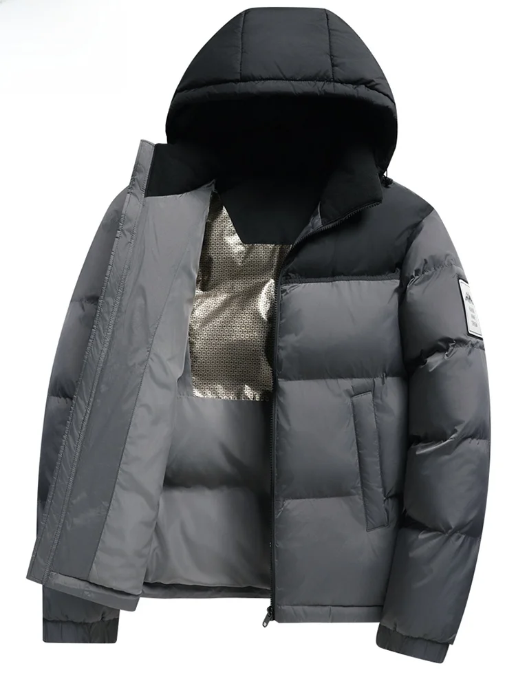 Warm Thiened Hooded Cotton Jaet for Men Casual Winter Outerwear Dad Clothes Faionable Urban Sle Polyester Fiber
Warm Thiened Hooded Cotton Jaet for Men Casual Winter Outerwear Dad Clothes Faionable Urban Sle Polyester Fiber