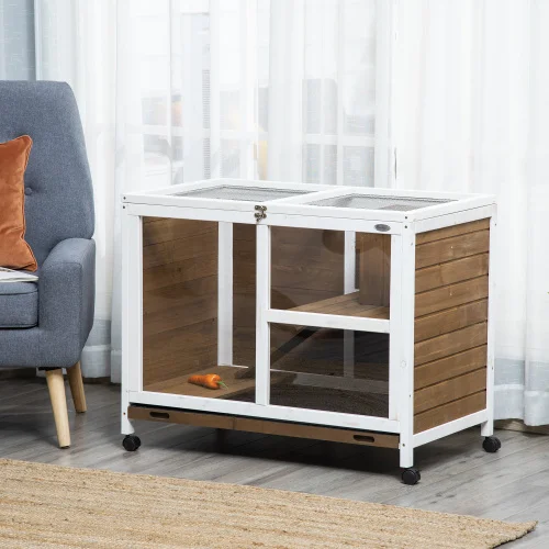 High-quality Indoor Rabbit House With Wheels, Wooden Rabbit Cage And Waterproof Rabbit Cage
High-quality Indoor Rabbit House With Wheels, Wooden Rabbit Cage And Waterproof Rabbit Cage