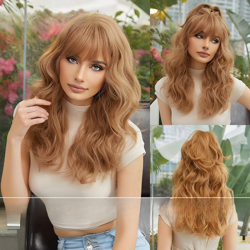 Hot-selling women's wigs in Europe and the United States, long curly hair with large bangs, natural lazy chemical fiber wig head
Hot-selling women's wigs in Europe and the United States, long curly hair with large bangs, natural lazy chemical fiber wig head