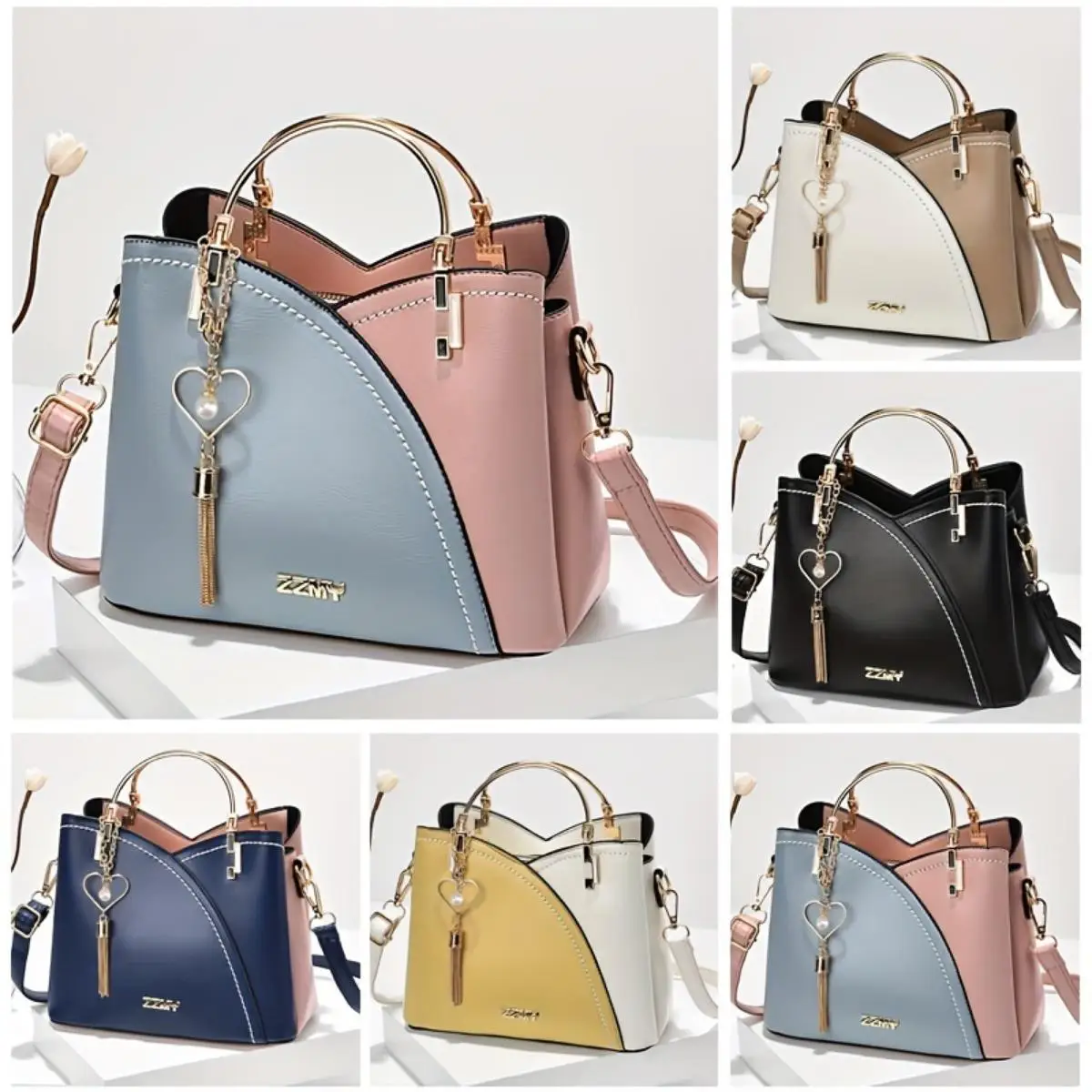 Women Crossbody Bag Small Top-handle Tote Bag Messenger Bag Fashion New 2024 Brand Designer Handbag
Women Crossbody Bag Small Top-handle Tote Bag Messenger Bag Fashion New 2024 Brand Designer Handbag