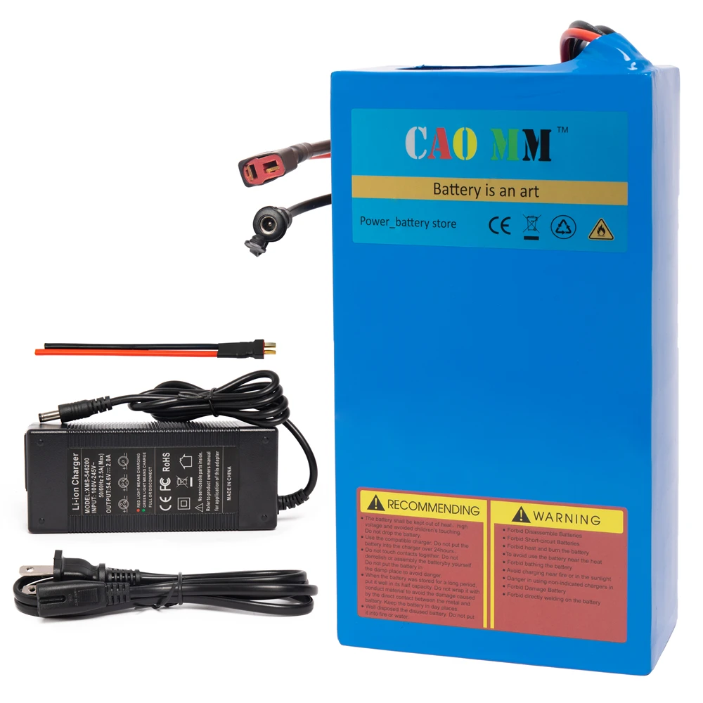 CaoMM 36V 48V 52V Ebike Battery with 2A Charger Electric Bike Li ion Lithium Battery Pack 10 20Ah for Bicycle Scooter Motorcycle
CaoMM 36V 48V 52V Ebike Battery with 2A Charger Electric Bike Li ion Lithium Battery Pack 10 20Ah for Bicycle Scooter Motorcycle
