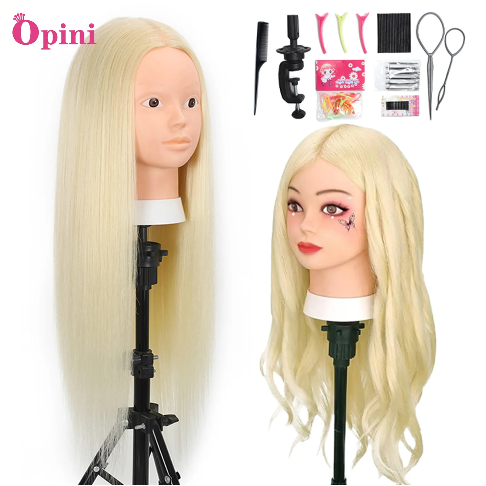 Mannequin Head Human Hair 26"-28" 80% Human Hair Mannequin Head Hair Styling Cosmetology Manikin Head Doll Head for Hairdresser
Mannequin Head Human Hair 26"-28" 80% Human Hair Mannequin Head Hair Styling Cosmetology Manikin Head Doll Head for Hairdresser