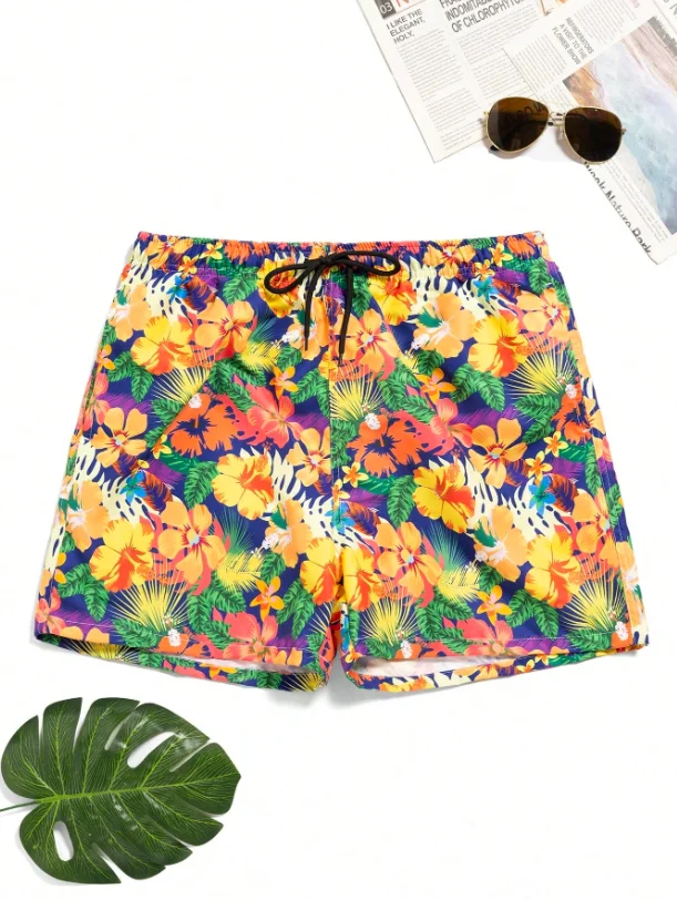 Summer Party Men's Shorts High-Tech 3D Printed Party Shorts Realistic Jungle Foliage & Exotic Hibiscus Designs for Poolside
Summer Party Men's Shorts High-Tech 3D Printed Party Shorts Realistic Jungle Foliage & Exotic Hibiscus Designs for Poolside