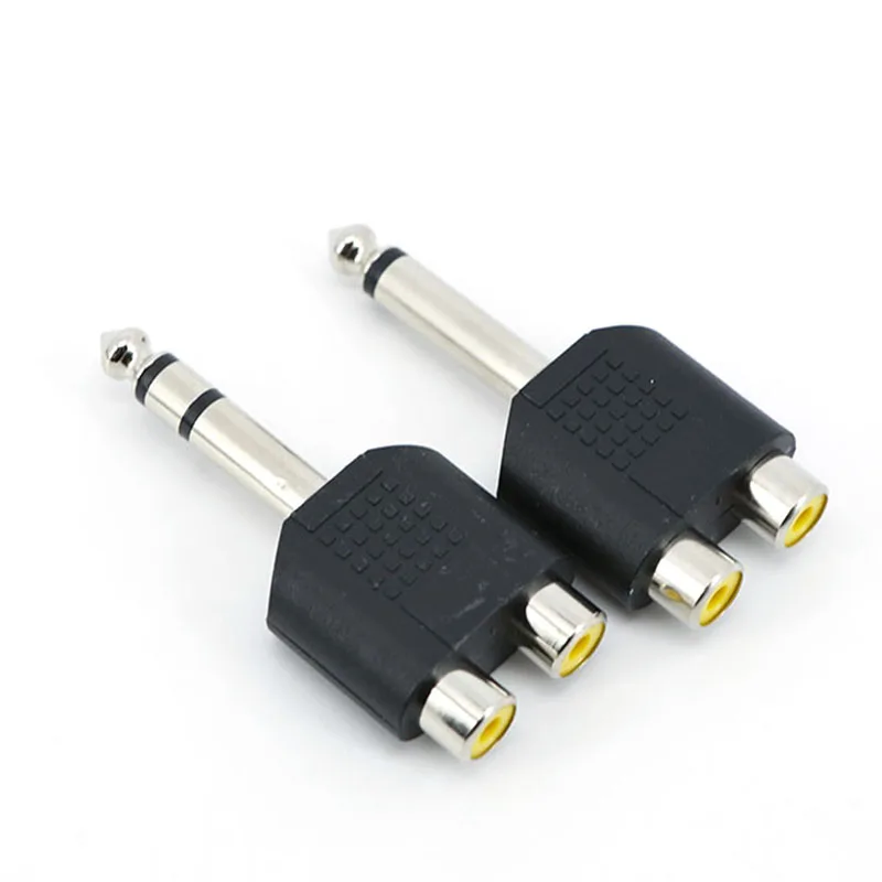 6,35 мм 6,5 аудио моно стерео 1/4 дюйма штекер на 2-полосный разъем RCA «мама» 2RCA Y разветвитель динамика 6,35 разъем для микшерного усилителя
6,35 мм 6,5 аудио моно стерео 1/4 дюйма штекер на 2-полосный разъем RCA «мама» 2RCA Y разветвитель динамика 6,35 разъем для микшерного усилителя