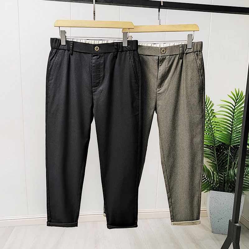 Мужские повседневные деловые брюки без складок, не требующие глажки, прямого кроя, для города, весна-лето, молодежные, на каждый день
Мужские повседневные деловые брюки без складок, не требующие глажки, прямого кроя, для города, весна-лето, молодежные, на каждый день