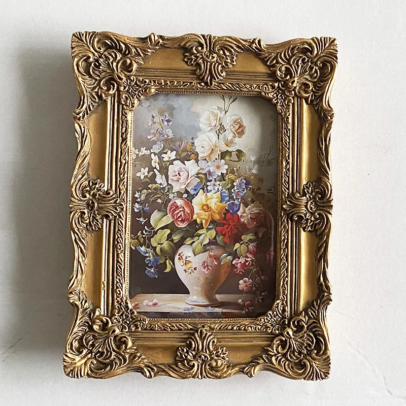 Mutihome European Style Wall Mounted Resin Photo Frame Wall Mounted Platform Picture Book Frame Retro Decorative Picture Frame
Mutihome European Style Wall Mounted Resin Photo Frame Wall Mounted Platform Picture Book Frame Retro Decorative Picture Frame