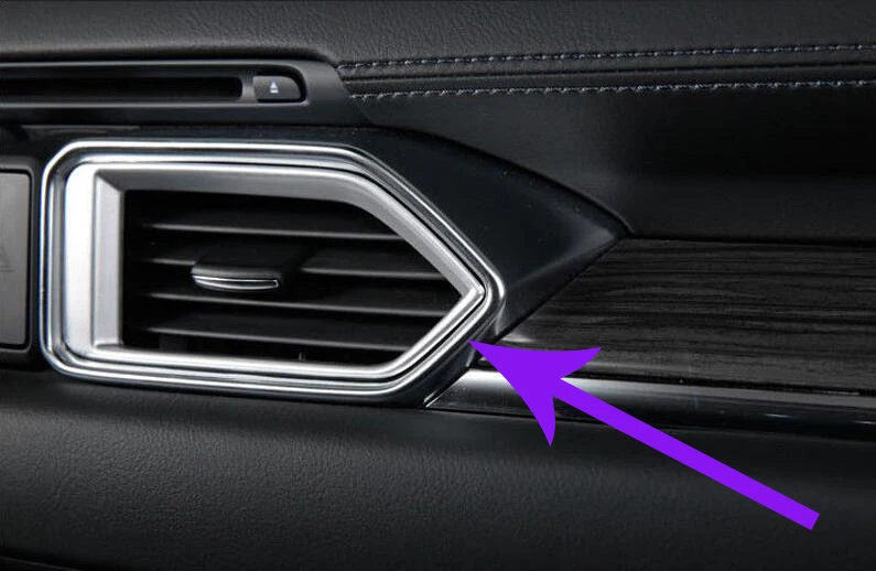 For Mazda CX-5 CX5 2017 2018 ABS Inner Middle Console Air Vent Outlet Cover 2pcs
For Mazda CX-5 CX5 2017 2018 ABS Inner Middle Console Air Vent Outlet Cover 2pcs