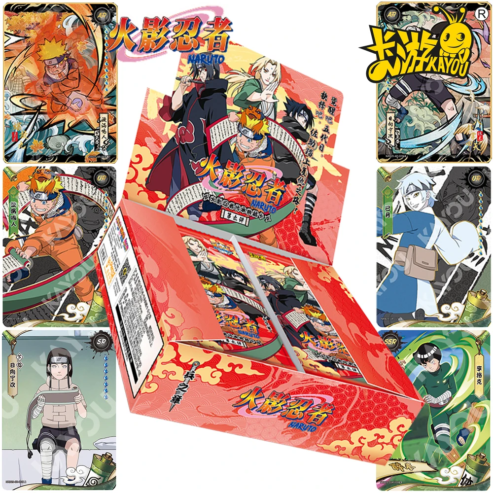 Official Kayou Naruto Character Cards Classic Youth Anime Exquisite Craftsmanship Card Peripheral Toys for Children's Favorite
Official Kayou Naruto Character Cards Classic Youth Anime Exquisite Craftsmanship Card Peripheral Toys for Children's Favorite