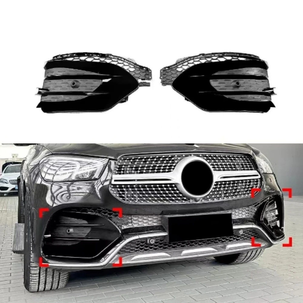 Решетка переднего бампера противотуманная абажур для Mercedes Benz GLE W167 GLE450 GLE53 2019-2023 AMG
Решетка переднего бампера противотуманная абажур для Mercedes Benz GLE W167 GLE450 GLE53 2019-2023 AMG
