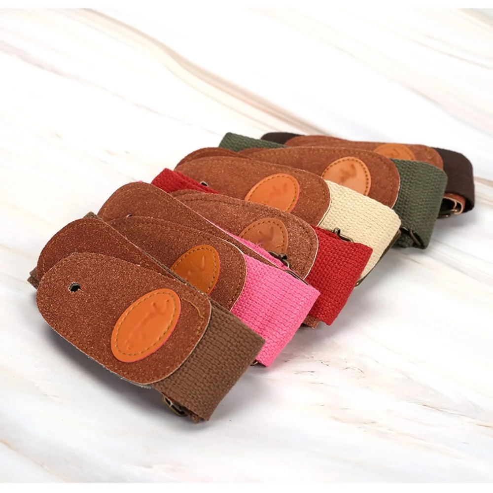 Multi-Color Cotton Guitar Strap Leather Webbing Electric Guitar Strap Cotton Comfortable Acoustic Guitar Strap Holder
Multi-Color Cotton Guitar Strap Leather Webbing Electric Guitar Strap Cotton Comfortable Acoustic Guitar Strap Holder