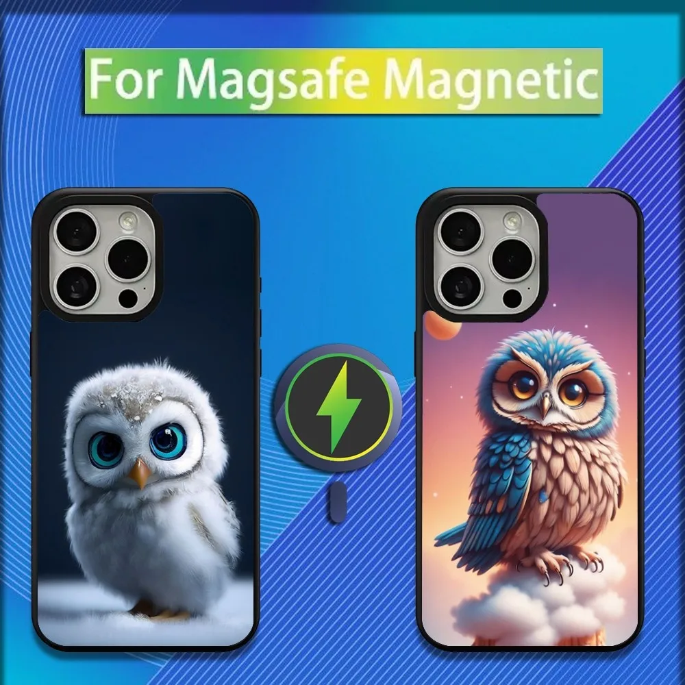 Cute Owl Phone Case For iPhone 16,15,14,13,12,11,Plus,Pro,Max,Mini Magsafe Magnetic Wireless Charging
Cute Owl Phone Case For iPhone 16,15,14,13,12,11,Plus,Pro,Max,Mini Magsafe Magnetic Wireless Charging