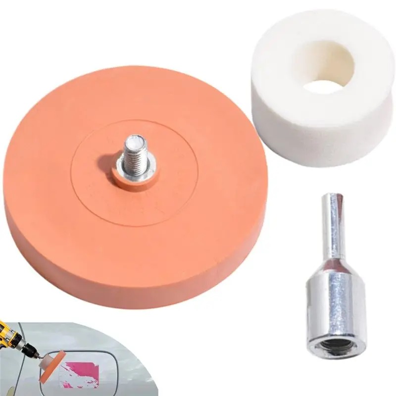 AUAU-Adhesive Eraser Wheel,4 Inch Rubber Wheels For Drill Decal Removal Tool, Sticker Glue Remover For Auto Body
AUAU-Adhesive Eraser Wheel,4 Inch Rubber Wheels For Drill Decal Removal Tool, Sticker Glue Remover For Auto Body