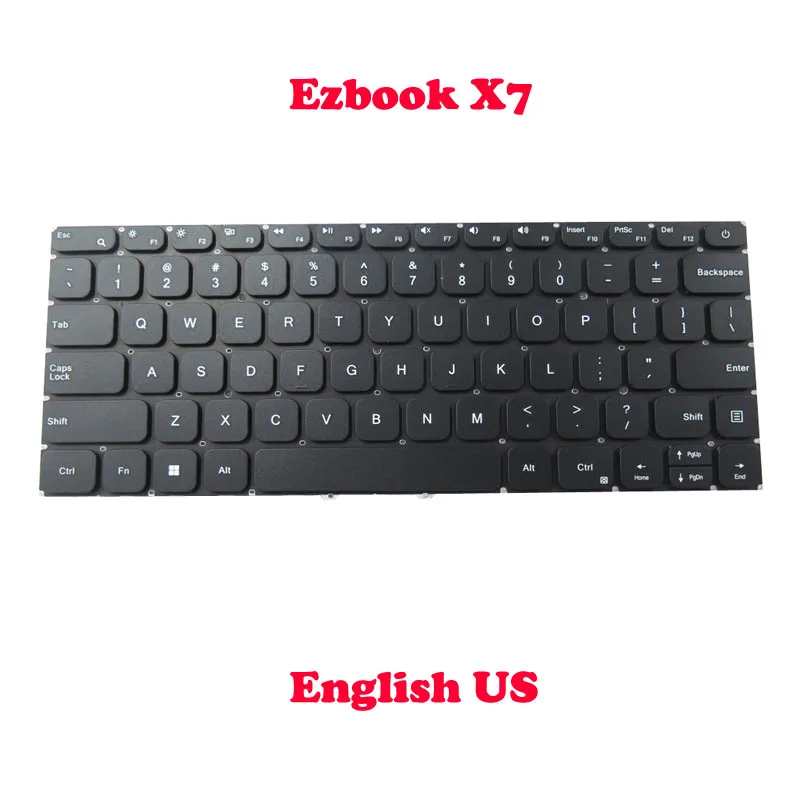 Английская клавиатура для ноутбука Jumper Ezbook X7, английская, США 2AQAA-EzbookX7, черная, новая
Английская клавиатура для ноутбука Jumper Ezbook X7, английская, США 2AQAA-EzbookX7, черная, новая