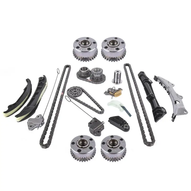 Camshaft Adjuster Kit (Timing Chain VVT Gear Kit) Fits Chrysler Town & Country Dodge Jeep Ram 1500 3.6L (Models: 5184356AE, 05184356AD, 05184357AE)
Camshaft Adjuster Kit (Timing Chain VVT Gear Kit) Fits Chrysler Town & Country Dodge Jeep Ram 1500 3.6L (Models: 5184356AE, 05184356AD, 05184357AE)