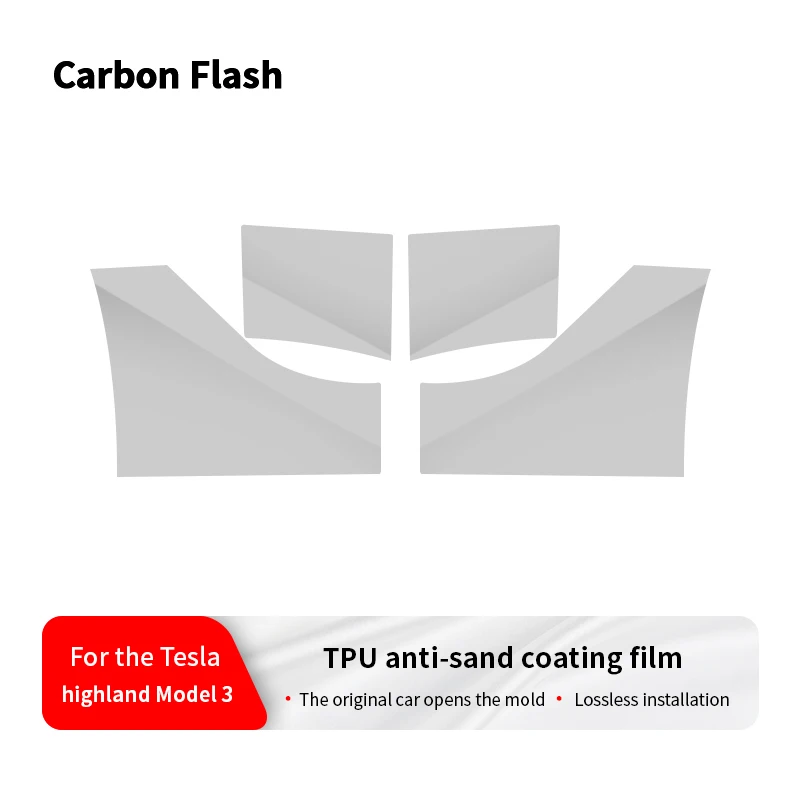 For Tesla 2024-25Model 3 Short door TPU Transparent Refit Sticker Paint ProtectionProtect Door mudguard film (short transparent
For Tesla 2024-25Model 3 Short door TPU Transparent Refit Sticker Paint ProtectionProtect Door mudguard film (short transparent